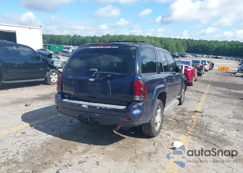2008 Chevrolet Trailblazer Lt из США, поврежденный, VIN 1GNDS13S682160583